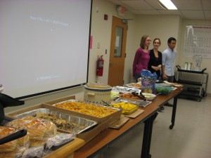 Fall 2015 Annual Chemistry Department Thanksgiving Potluck