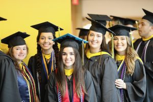 Students before Graduation ceremony