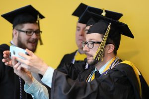 Students before Graduation ceremony