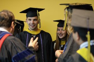 Students before Graduation ceremony