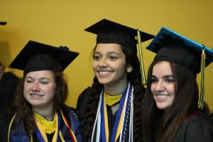 Students before Graduation ceremony